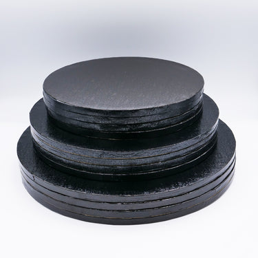 Base Alta Redonda Ø25cm - Preta